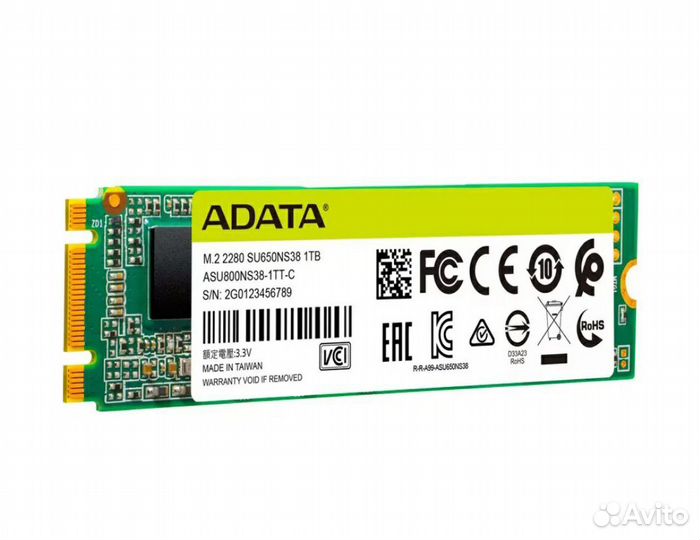 SSD M.2 adata Ultimate SU650 1 tb