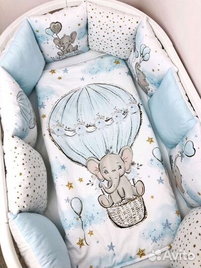 Бортики в кроватку