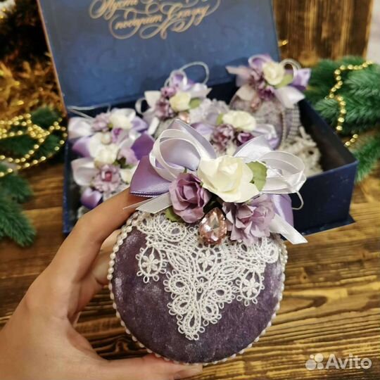 Новогодние игрушки ручной работы