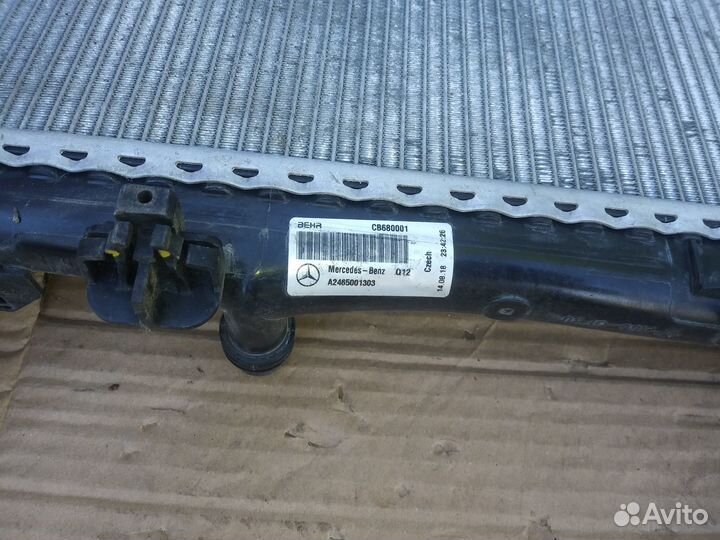 Радиатор двигателя Mercedes GLA X156