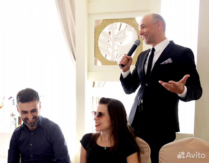 Ведущий на свадьбу, тамада на юбилей, диджей