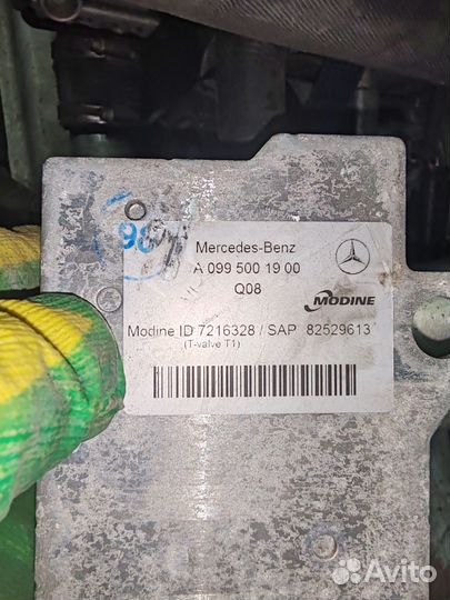 Масляный радиатор Mercedes A0995001900 19г