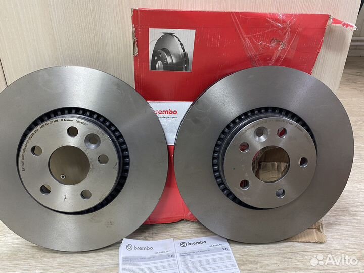 Передние тормозные диски volvo