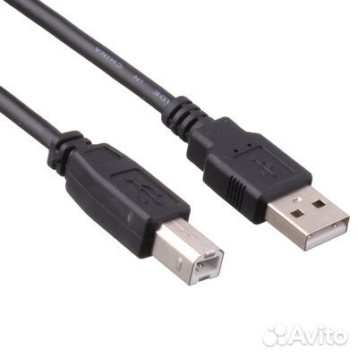 Кабель USB 2.0 AM/BM (1,8 м) ExeGate позол.разъемы