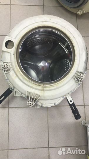 Бак стиральной машины Indesit, выполнен капремонт