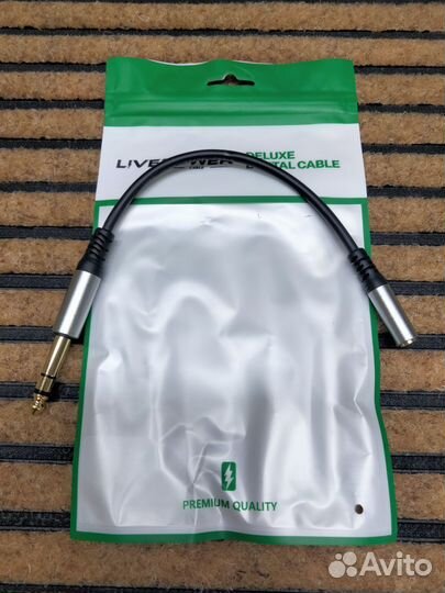 Переходник 3.5 на 6.3 Premium 0.15см