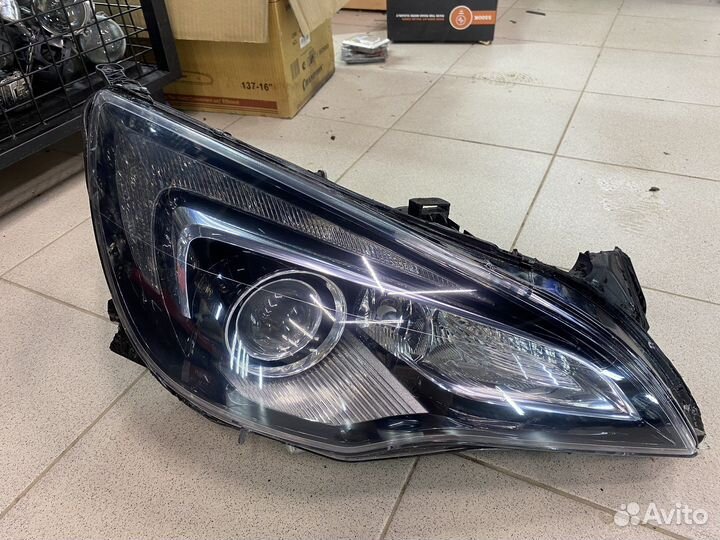 Фара правая опель астра j gts