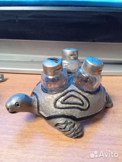 Черепаха солонка перечница, набор для специй