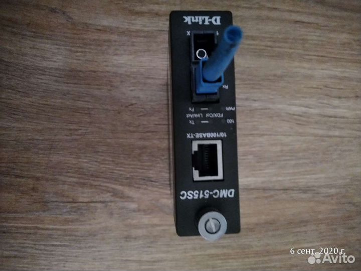 Медиаконвертер D-link DMS 515 SC