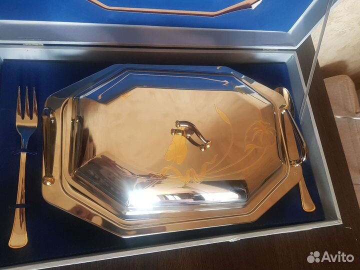 Блюдо для горячего с крышкой 