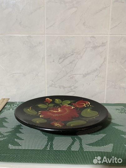 Кувшин/керамика,Тарелка/дерево