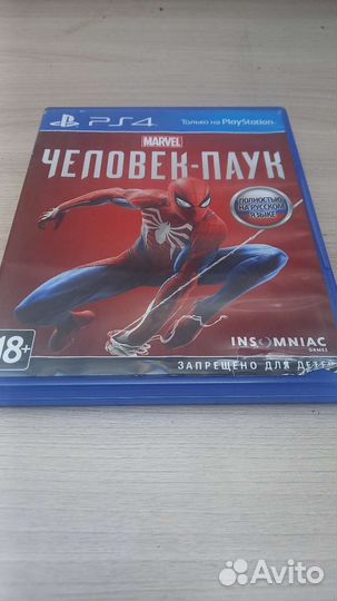 Игра на пс 4 ps 4 Человек паук (Питер Паркер)