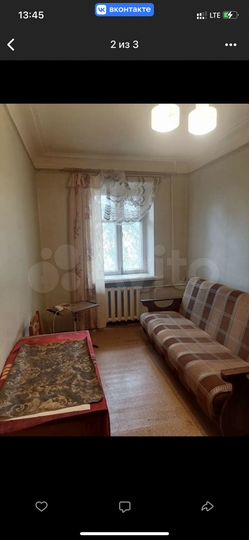 Комната 14 м² в 3-к., 2/2 эт.