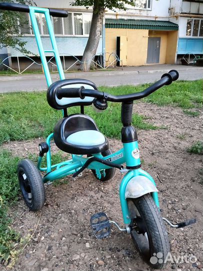 Детский трехколесный велосипед бу