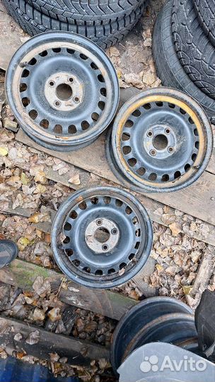 Диски штампованые 3 шт.R14-4-100-5.5J-ET39.Ст.56.6