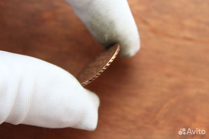 Полушка 1738 Анна Иоанновна в Твери