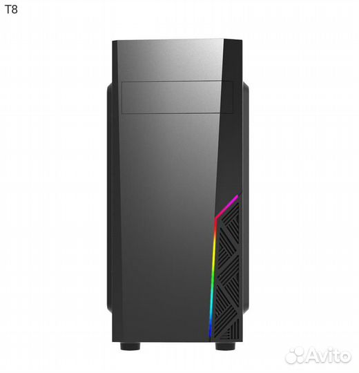 Корпус Zalman T8 Miditower Без бп чёрный, T8