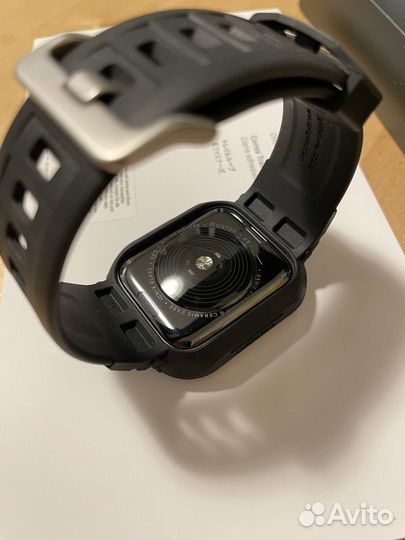 Чехол Ремешок для Apple Watch Spigen Rugged Armor