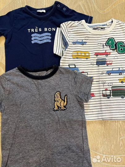 Футболки набором next (1.5-2) (92см)