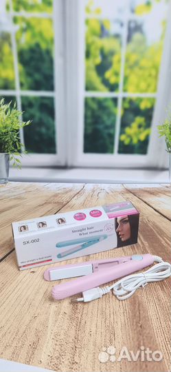 Мини утюжок для волос, плойка выпрямитель