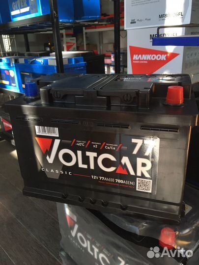 Аккумулятор 77Ah мощный завода аком