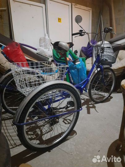 Трехколесный велосипед для взрослых