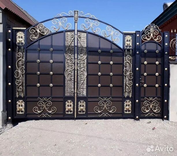 Ворота кованые на заказ