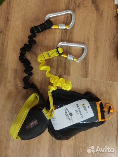 Усы с амортизатором Slide Via Ferrata Singing rock