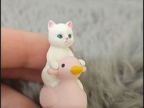 Кот миниатюра игрушка