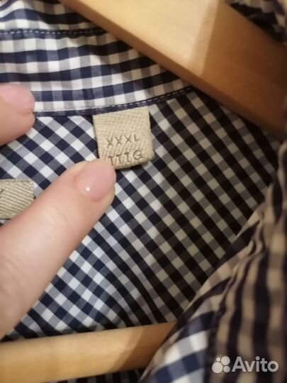 Burberry рубашка мужская оригинал 3XL