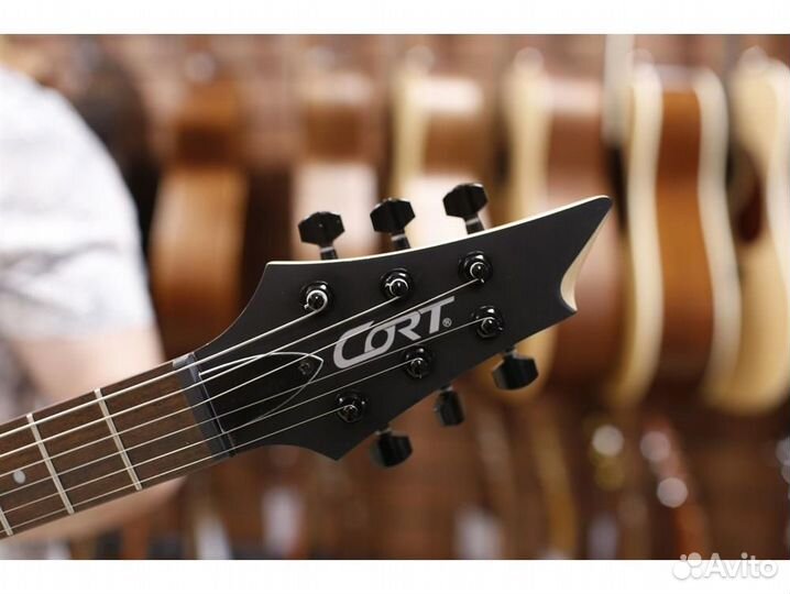 Cort KX100-BKM Электрогитара, черный металлик