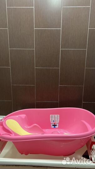 Ванночка для купания с термометром