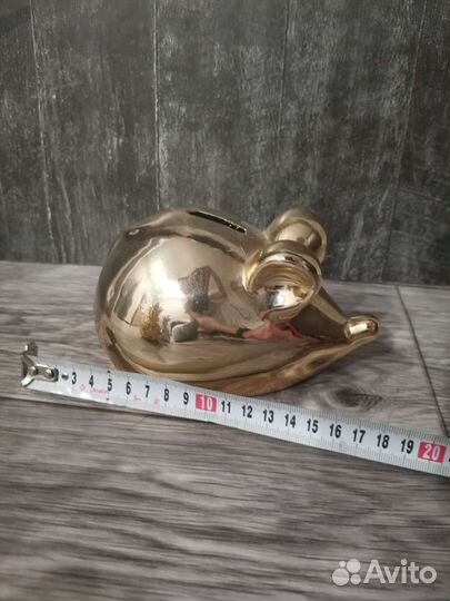 Копилка Золотая мышь