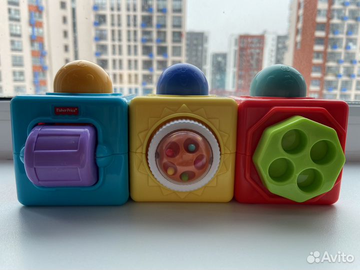 Развивающие кубики fisher price
