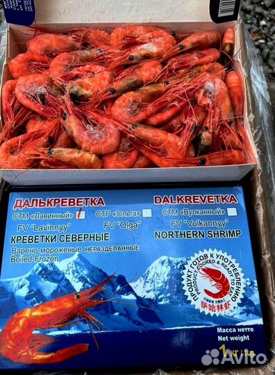 Оптом Креветки
