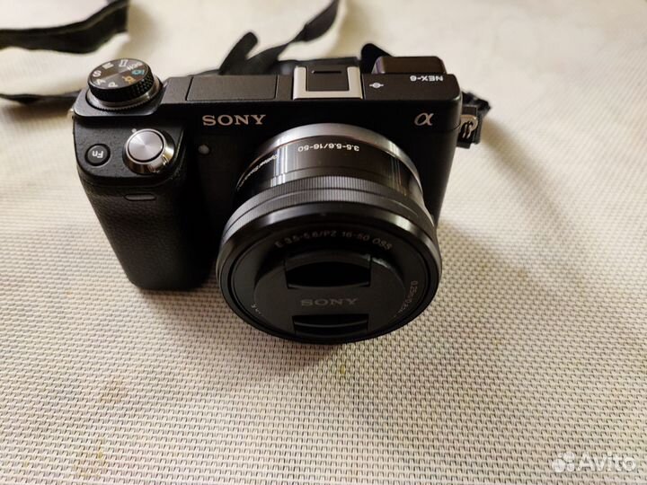 Беззеркальный фотоаппарат sony nex-6