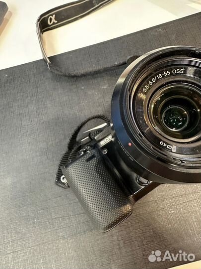 Фотоаппарат Sony с объективом 18-55