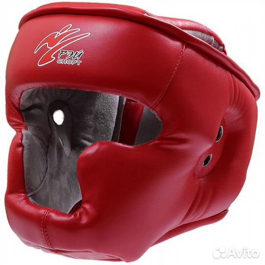 Тренировочный шлем Мехико-1, иск.кожа/ иск.замша