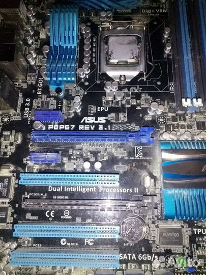 Материнская плата 1155