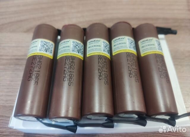 Аккумуляторы li-ion 18650 высокотоковые 2800 мАч