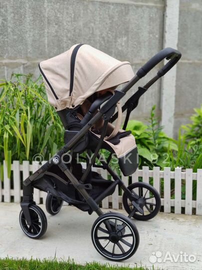 Коляска Luxmom 740/T60 (реверсивный блок)