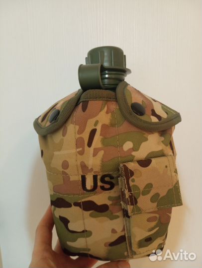 Военная фляга в чехле
