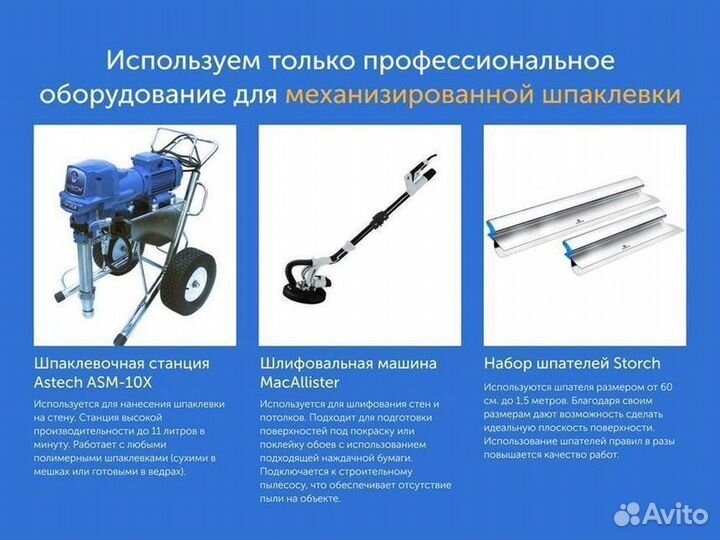 Шпаклевка. Механизированная шпаклевка стен