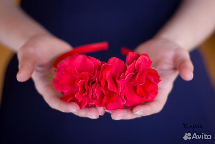 Венки, ободки, повязки. Веночки на голову