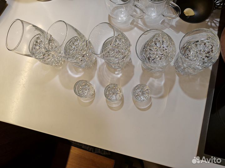 Pasabahce Sylvana стаканы и стопки