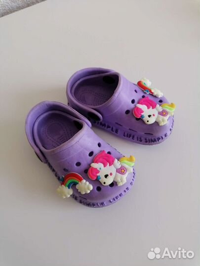 Детская летняя обувь 18-19 размер