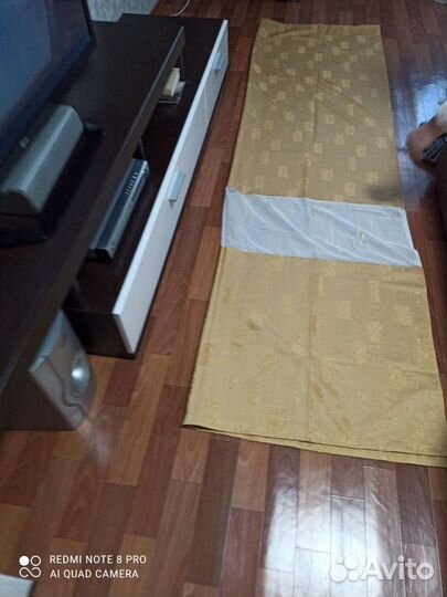 Портьера 2 шт плюс тюль. 1,35х2, 40.тюль 2,70х2, 4