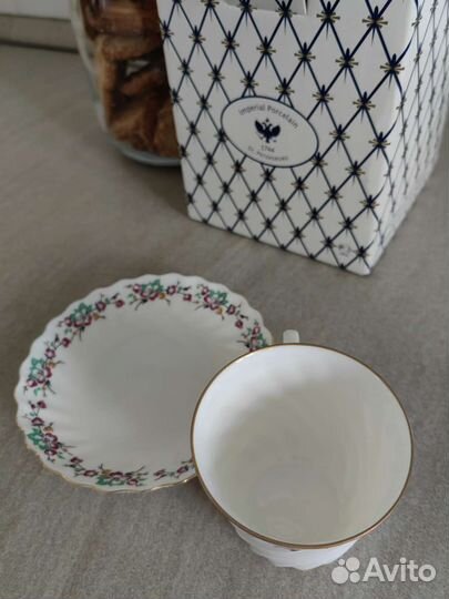 Костяной фарфор сервиз для кофе