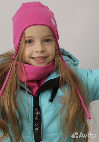 Комплект шапка, шарф(снуд)