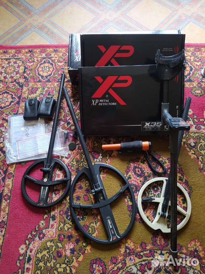 Металлоискатель xp deus с тремя катушками
